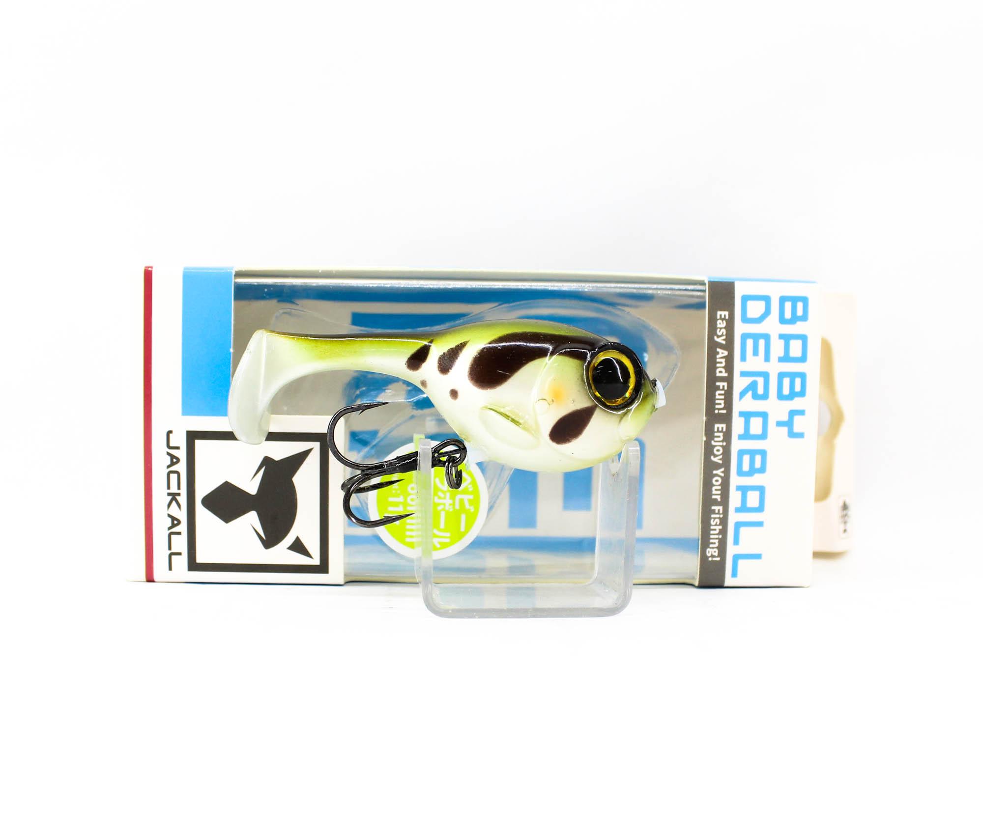

Jackall Deraball Baby Soft Plastic Sinking Lure 11 грам Tonosama Frog (7801)