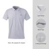 Li-Ning Simple And Stylish Solid Color Polo Shirt Men tops Light-Gray APLW517-5