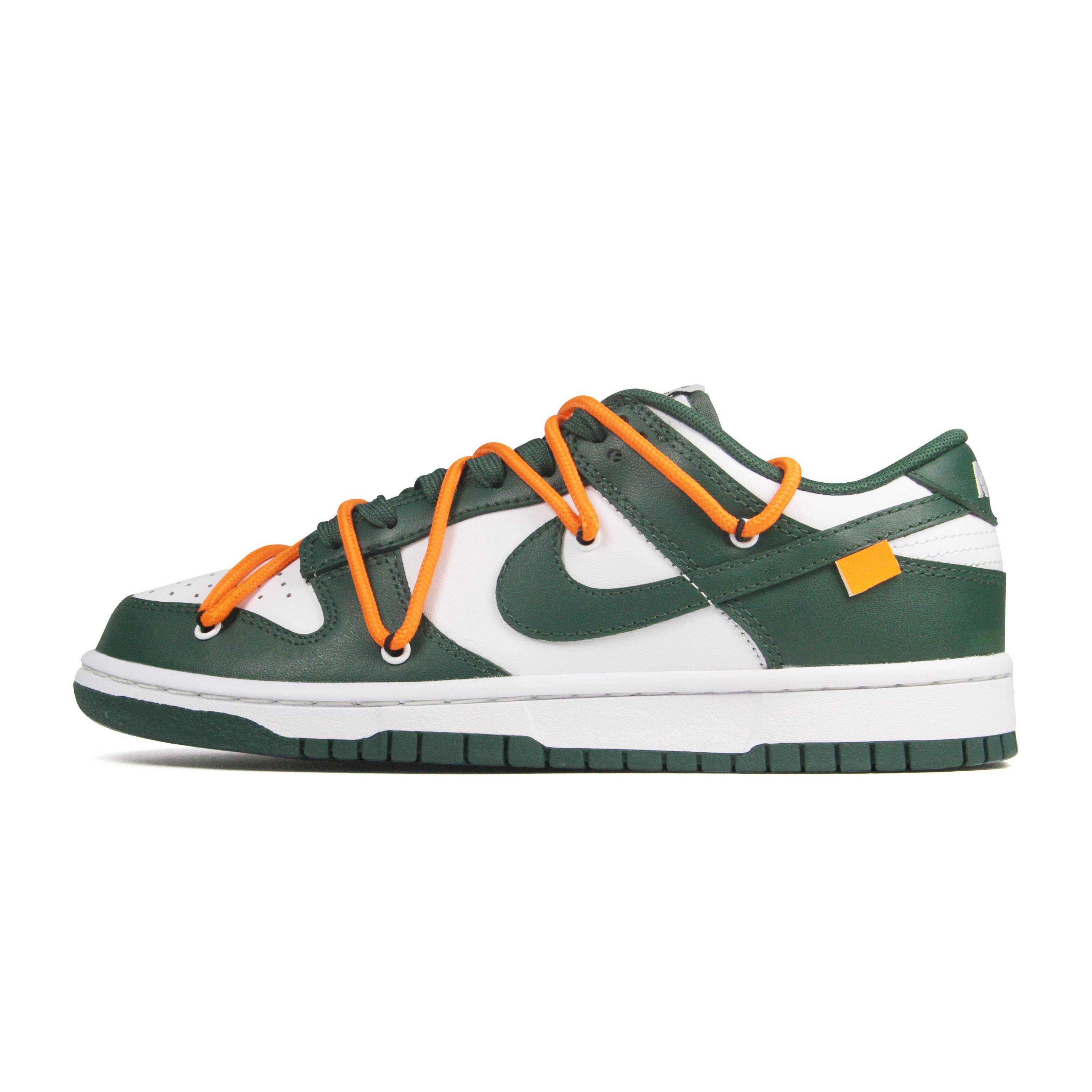 

Nike Dunk Low top Skateboard Shoes Unisex White Green DD1391-101(Team963-) 36