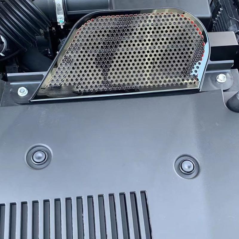 Stainless Steel Car Engine Hood Grille Air Vent Outlet Cover Trim Frame For Honda CRV CR-V  2024 Auto Interior Accessories