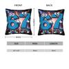 67 Brainrot Italian Meme Funny 67 Costume Six Seven 6-7 Pillow Case Comfy Pillow Cover Retro Pillowcases For Living Room Chair