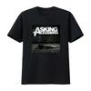 Asking Alexandria Music Fit For Quality Cotton T Shirt Black Vintage Graphic Comfortable Casual Top For Everyday Wear
