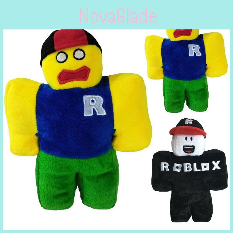 Rozkošná měkká plyšová hračka Roblox s odnímatelným kloboukem Ideální plyšová panenka na vánoční dárky