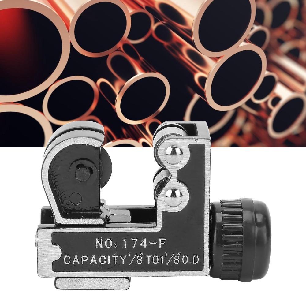 Mini Tube Cutter Tool Black Mini Tubing Cutter Durable Copper Pipe Cutter