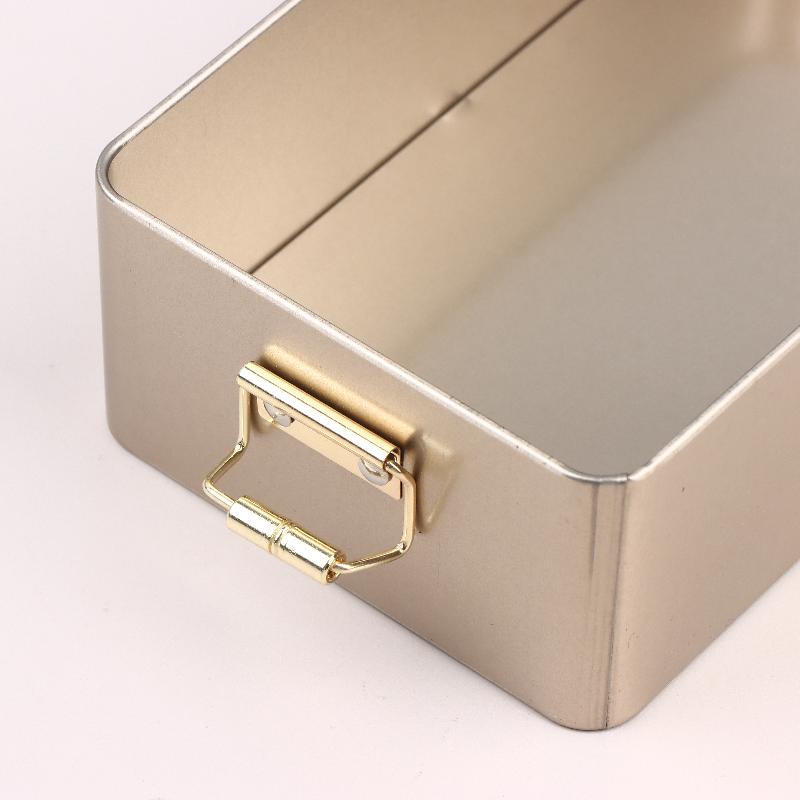 1/3/5 Stück Staubdichte Home Desktop Aufbewahrungsdose Rechteckige Blech Keksdosen Box Mit Deckel Für Süßigkeiten Kaffee Tee Schmuck Schokolade