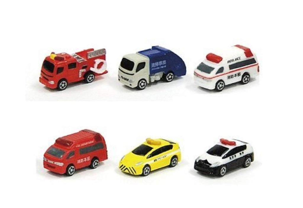 Tomica Working Mascot Bath Ball Carbonated Bath Additive of [Set 3]