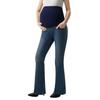 Bootcut Stretch Maternity Jeans with Abdominal Pockets