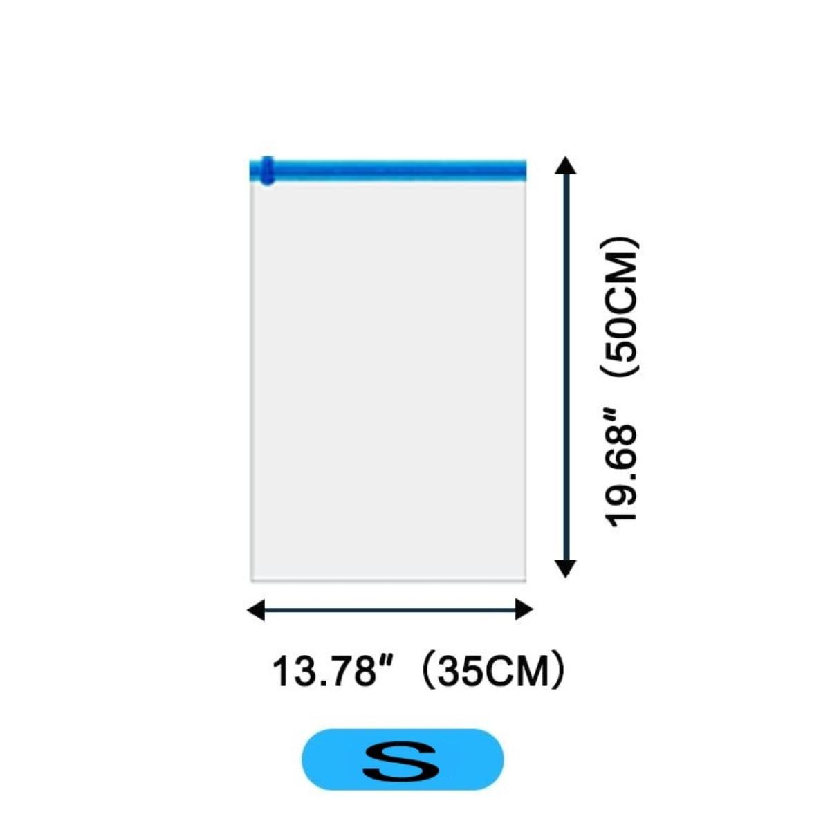 12 шт компрессионных мешков для путешествий, многоразовые рулонные вакуумные мешки для хранения, экономящие место упаковочные сумки для чемоданов, органайзер Show in Picture