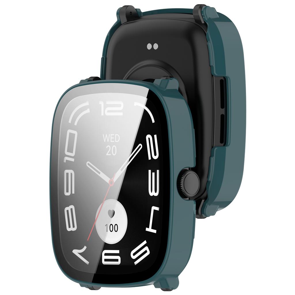 Full Protective Case For Haylou Watch RS5 Glass Screen Protector Case For Haylou RS5 Cover PC 2in1 Shell&Tempered Glass Film