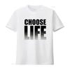Choose Life T Shirt Inspired By Wham S Retro Fancy Dress Top Vintage Washed Stylish Homme Breathable Streetwear Slightly