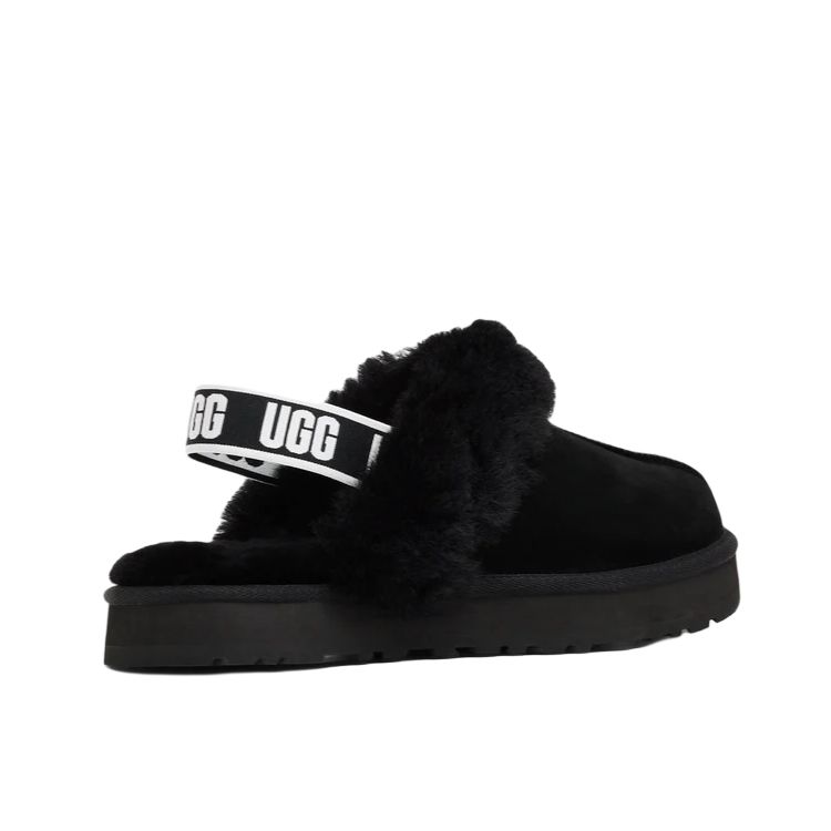 UGG Funkette Slipper Black (Kids) Kids Sneakers 1130395K-BLK