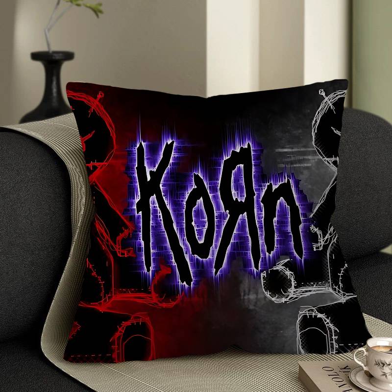 Rock Band K-Korn Kissen Geschenk Home Office Dekoration Kissen Schlafzimmer Sofa Auto Kissenbezug Kissenhülle