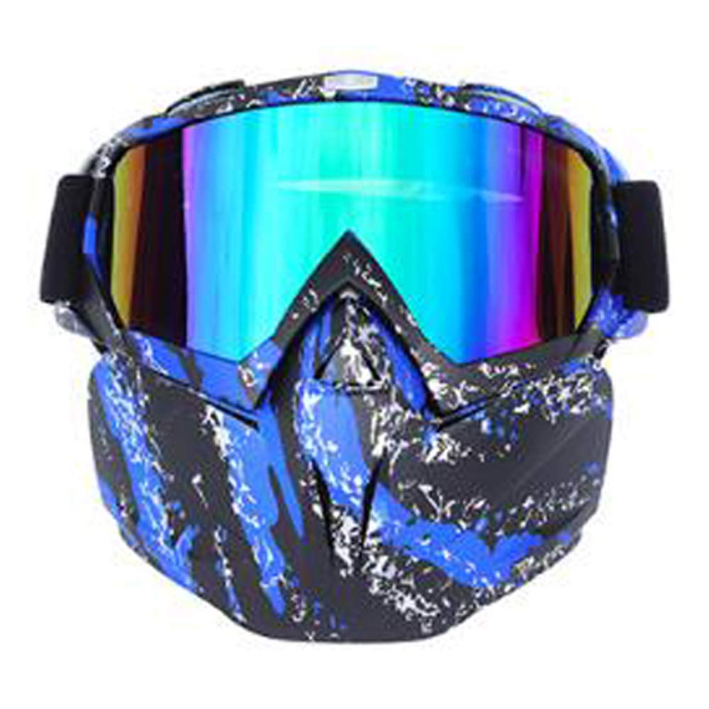 

Велосипедные очки Yemax, Мотоциклетные очки, Защитные солнцезащитные очки, Полнолицевые очки, Полнолицевые очки, Безопасность синий