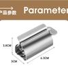 1pc Stainless Steel Wringer Roller Rotate Dispenser for Ointments Cosmetics Bathroom Accessories Toothpaste Squeezer Tube Roller