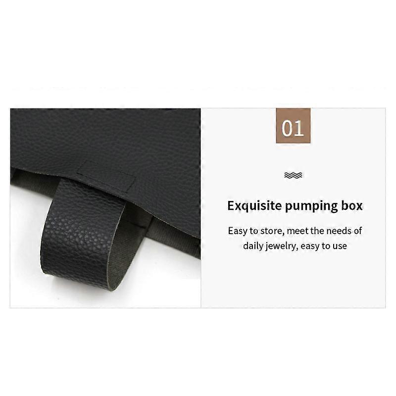 2 PCS Tissue Box Cover, Modern PU Leather Square Tissue Box Holder for Creative Decorative, Ideal for Bathrooms/Office/Car/Dining Table