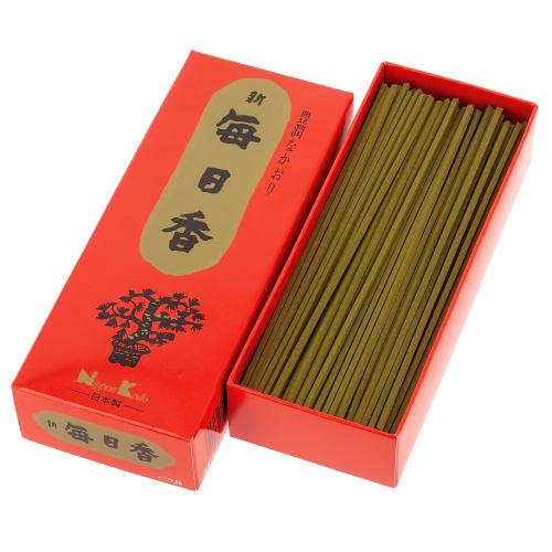 Shin Mainichiko Räucherstäbchen, ca. 80g, einzeln verpackt, Nippon Kodo, hergestellt in Japan