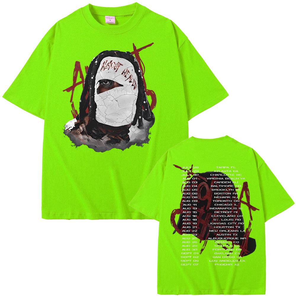 

Футболка Rapper Lil Durk Healing Tour Мужская Женская Хип-хоп Мода Винтажная Оверсайз Футболка Мужская Повседневная 100% хлопок Короткий рукав 4XL