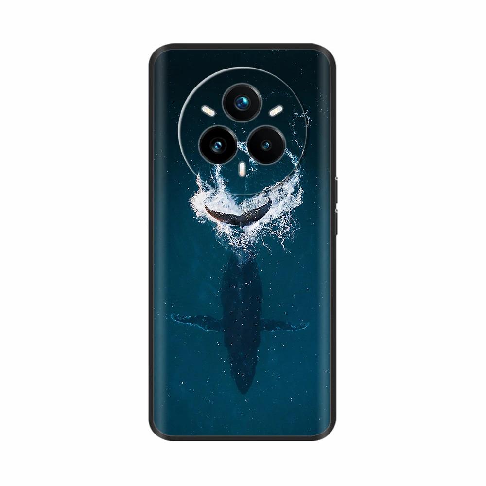 Für Realme 14 Pro Plus Hülle Rückseite Girly Mode Herz Blume Malerei Weiche TPU Hülle Fundas Für Oppo Realme 14 Pro+ Hüllen