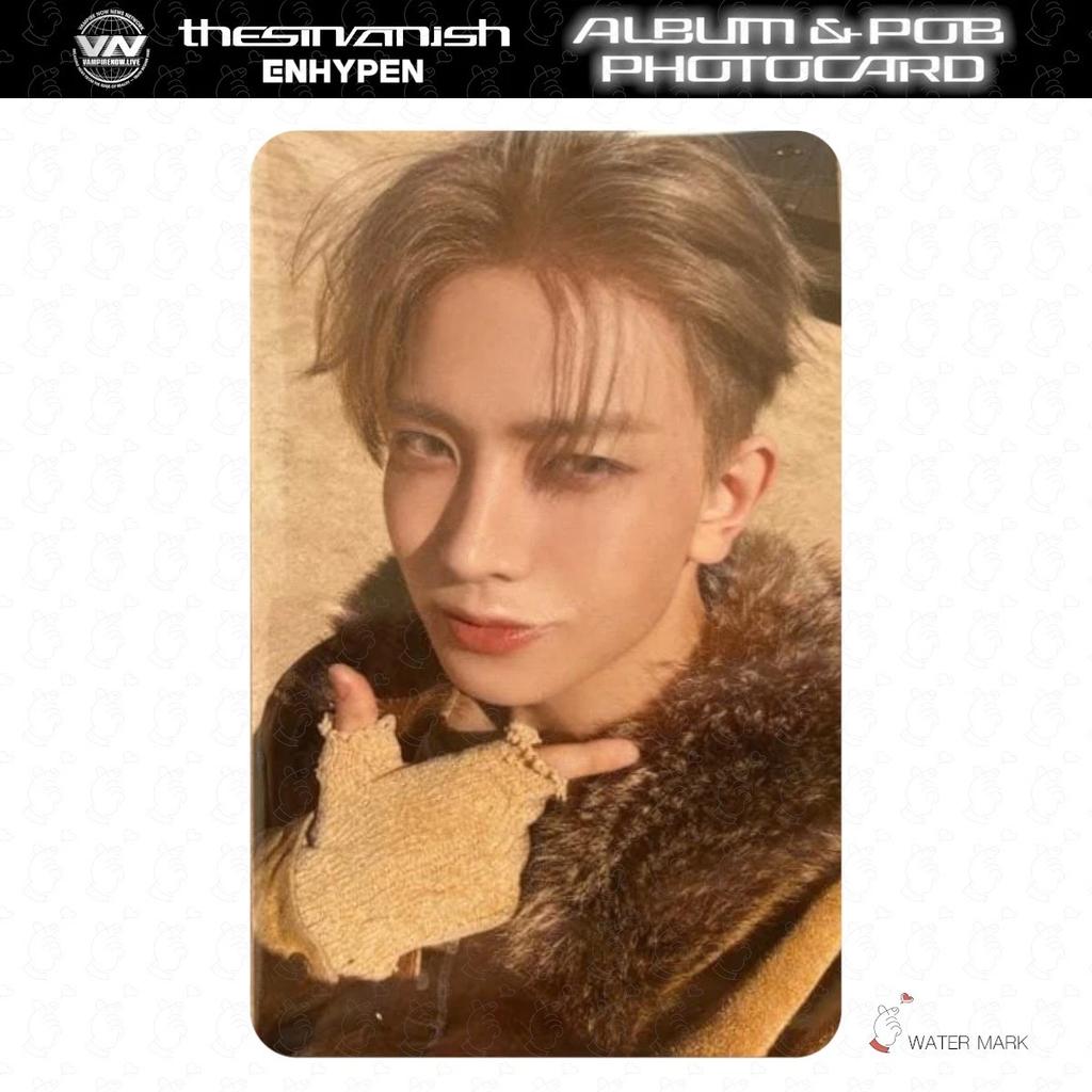 VORBESTELLUNG ENHYPEN THE SIN VANISH ALBUM Fotokarte Japan POB Glücksziehung OFFIZIELL FORBIDDEN AFTERLIGHT STORM FUGITIVES