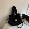 Large-capacity Plush Bag, Fashionable and High Appearance Level Tote Bag, Handbag, Furry Shoulder Bag