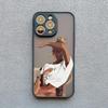 Young Girl Pattern Phone Case for iPhone 11 12 13 Pro Max Mini 14 15 Plus Pro Max 7 8 Plus SE 2020 X XR XS Shockproof Back Cover