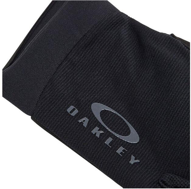 Велосипедные перчатки Oakley Seeker (черные)