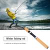 Ice Winter Fishing, Retractable   Telescoping Ice Fishing Rod Glass   Rod Pole Tackle