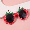 Creative Hawaiian Fruit Eyewear Compact Portable Design For Role Playing Games Themed Parties And Outdoor Use
