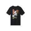 Nike Plant Pattern Print Round Neck Casual T-Shirt Men Tops Black DQ1034-010