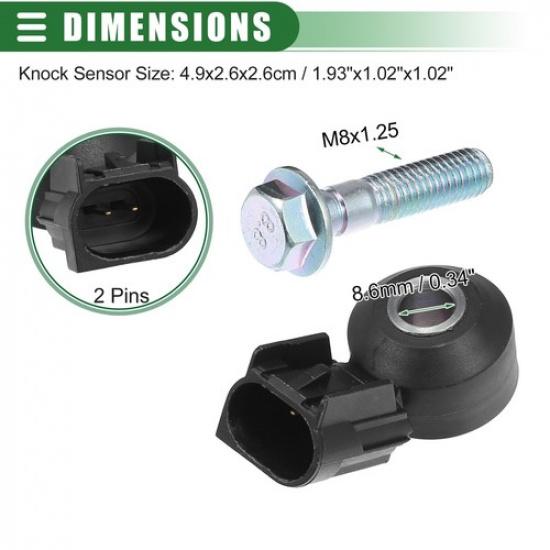 Car Engine Ignition Knock Sensor Detonation Sensor for Chevrolet No.12567446