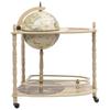 Armoire à vin - VIDAXL - Globe - Bois massif - Vert et blanc - 70x45x88 cm