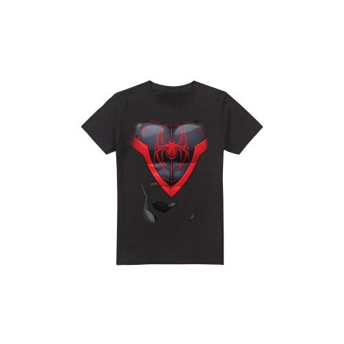 Spider-Man Mens Miles Morales Costume T-Shirt