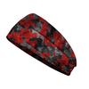 Headband Camouflage Styling Slip Accessories Breathable Hair Softness Print Non Sports Floral Wide for Sporting Yoga