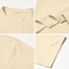 Herren Schlankes T-Shirt Rundhals Kurzarm Sommer T-Shirt Lässig Einfarbiges T-Shirt für Fitnessstudio Straße Strandbekleidung