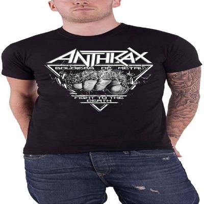 Anthrax Unisex Adult Soldier Of Metal FTD T-Shirt
