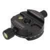 Quick Release Plate Mount 360 Degree Panorama QR Plates Mount Adapter with Bubble Spirit Level for