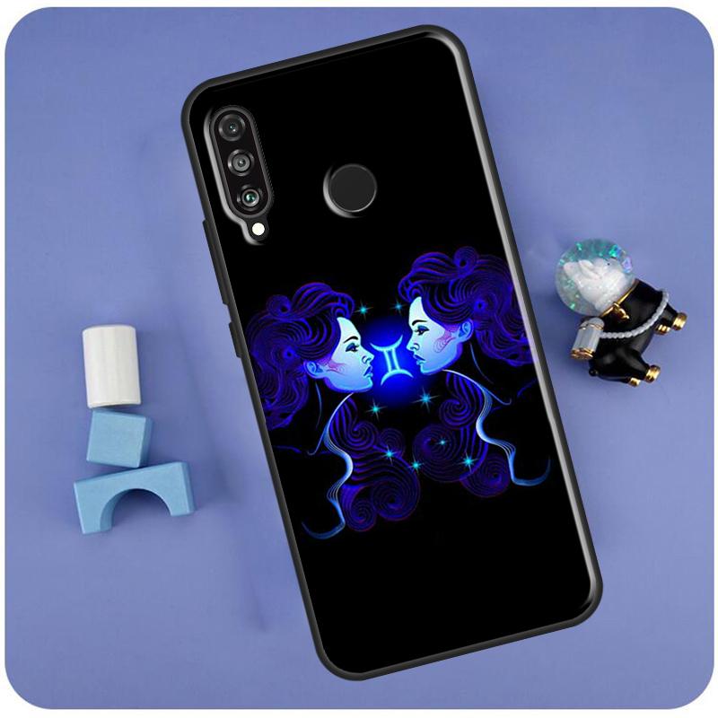 Twelve Constellations For Huawei Nova Y70 Y91 Y90 Y60 Y61 Y72 Y73 3i 7i 8i 11i 12i 9 10 SE P20 P30 P40 Lite Case