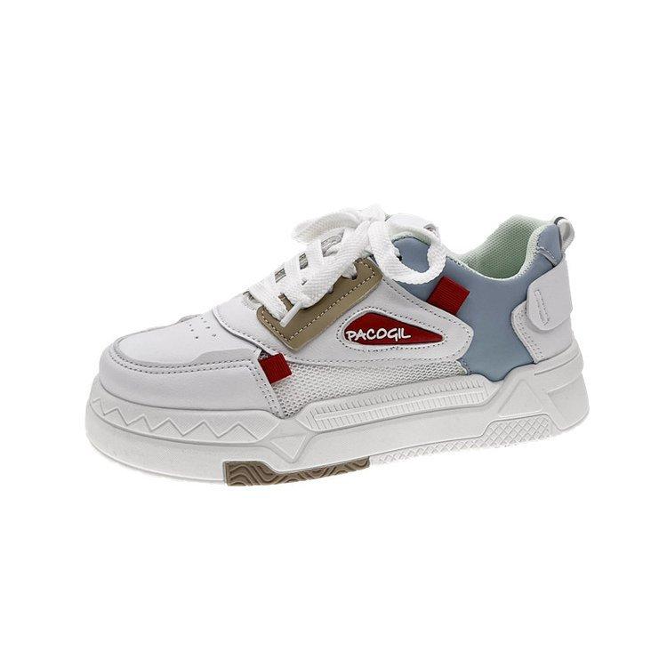 2025 summer new muffin soft-soled mesh breathable sports women's shoes students casual lightweight versatile little white shoes women