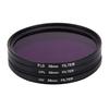 JUNESTAR 3 In 1 Proffesional 58mm Lens Filter(CPL + UV + FLD / Purple) for GoPro & Xiaomi Xiaoyi Yi Sport Action Camera