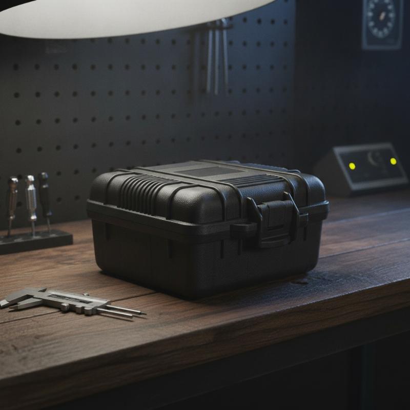 1Pc Box With Anti-Shock Foam Can Be Used For Outdoor Storage Of Some Fragile Items Cameras Binoculars Small Tools