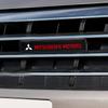 Car Decorative Light LED Front Hood Grille Emblem Badge Decor For Mitsubishi ASX I200 Outlander Pajero Eclipse Lancer