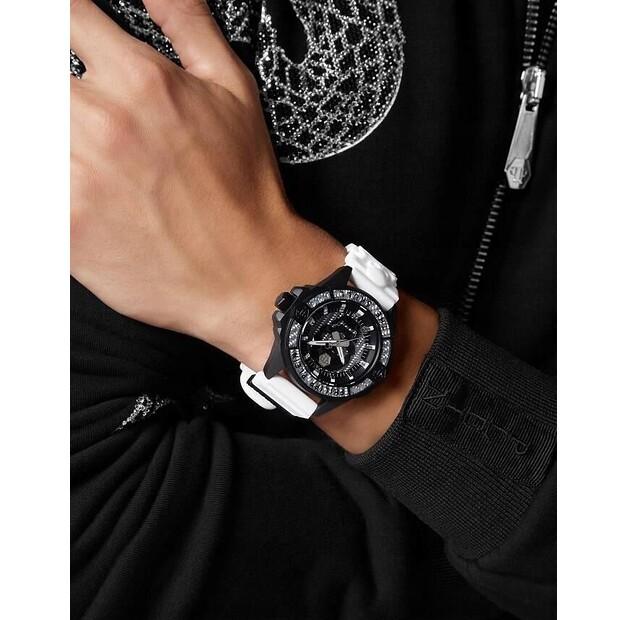 Philipp Plein PWAAA1822 The $kull Carbon Fiber Watch