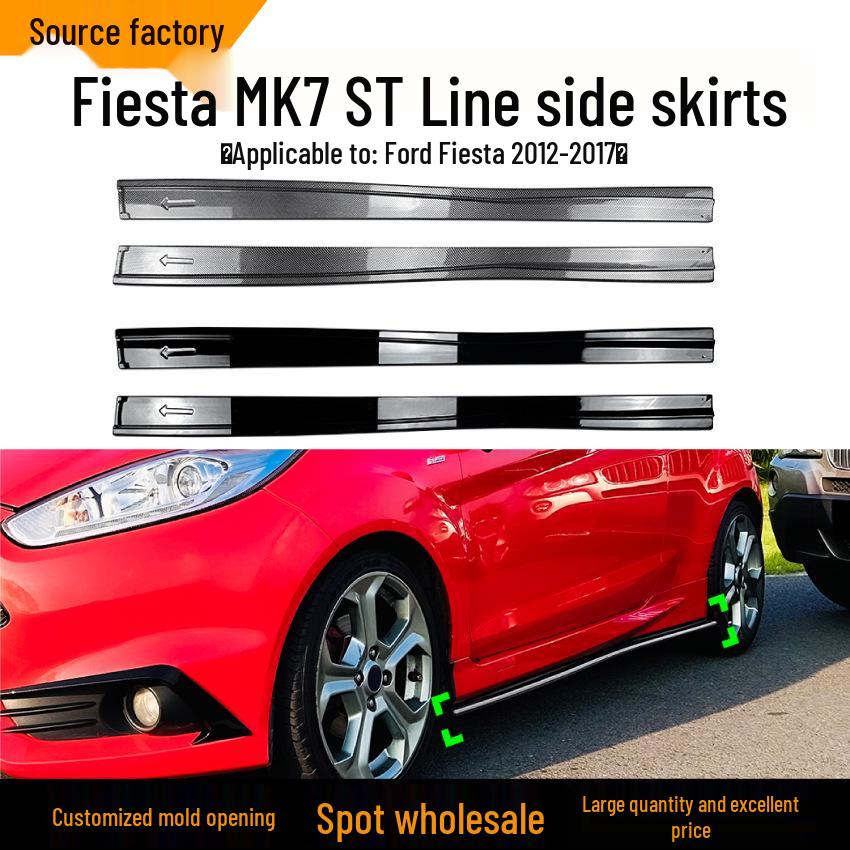 Ford Fiesta MK7 ST Line (2012-2017) Side Skirt Spoiler Accessories