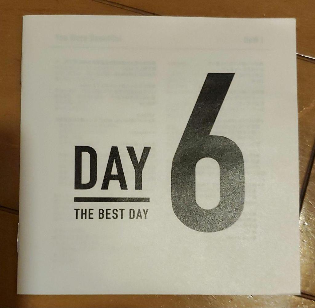 [USED] DAY6/THE BEST DAY Regular Edition with Trading Card "THE BEST DAY