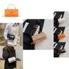 Fashionable Street Style Pu Leather Chain Shoulder Bag Beautiful Square Crossbody Bag