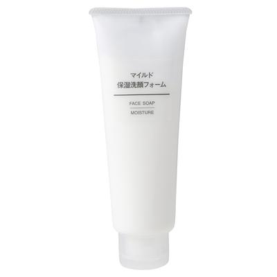 MUJI Mild Moisturizing Facial Cleansing Foam Face Wash Main Unit -
