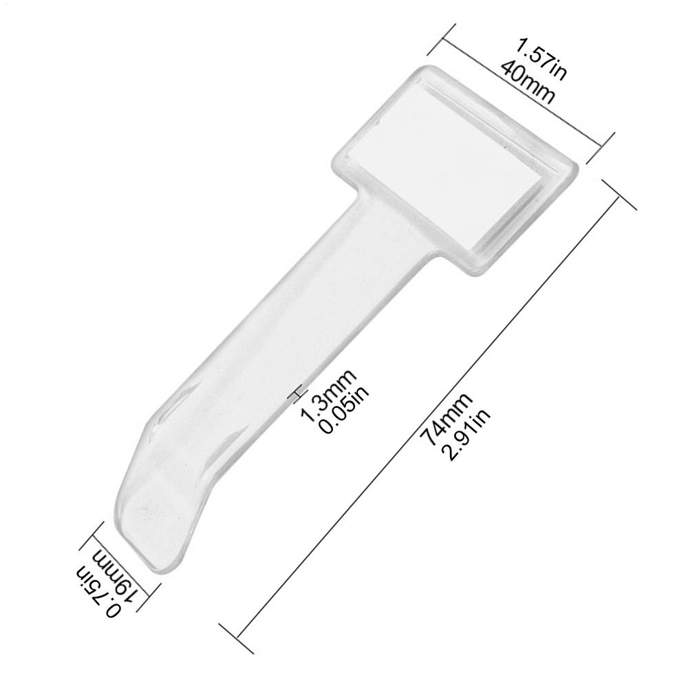 

1PC Transparent Car Window Glass Fastener Clip Car Parking Ticket Clip Fastener Time Note Bill Card Holder Sticker Organizer