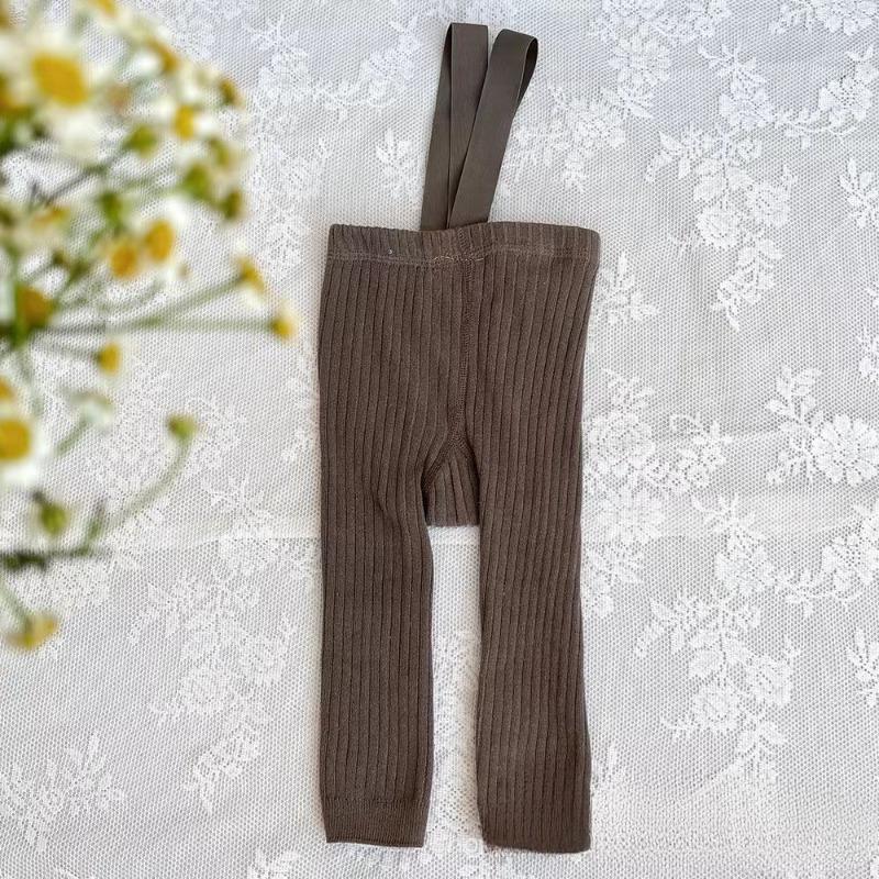 

Младенцы Девочки Ребристые Леггинсы Подтяжки Комбинезоны Трикотажные Колготки Колготки Носки Теплые Чулки Колготки с подвязками для новорожденных XL