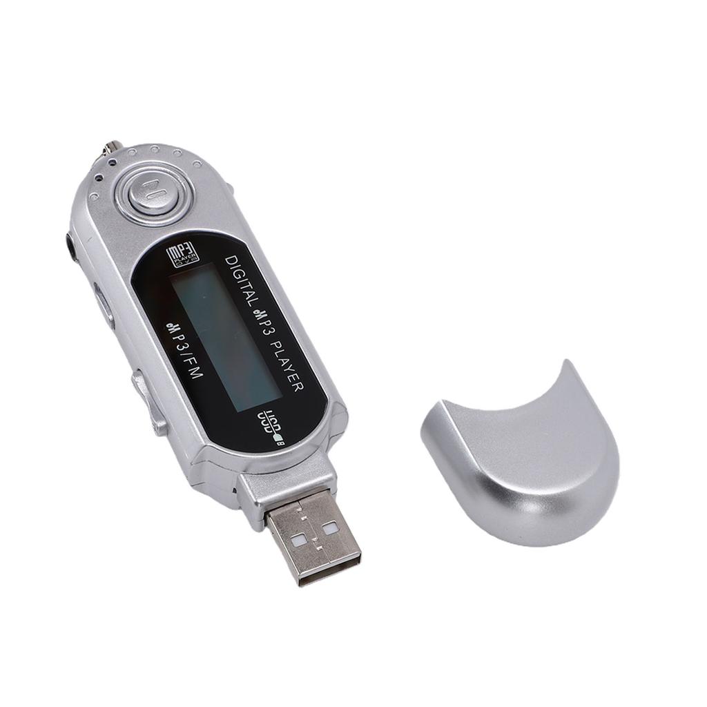 USB 2.0 MP3 Player Retro Digital Music Player with LCD Display Supports MP3 WMA Formats Auto Shutdown