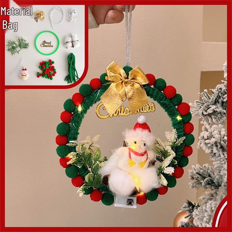 Kids' DIY Christmas Wreath & Decoration Kit